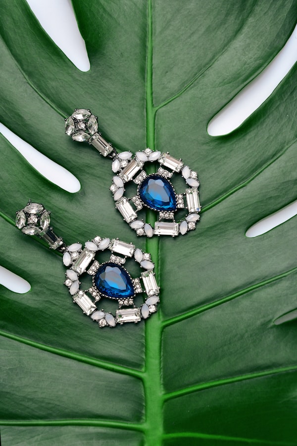 Silver jewellery detail